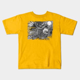 Psychedelic Calvacade Kids T-Shirt